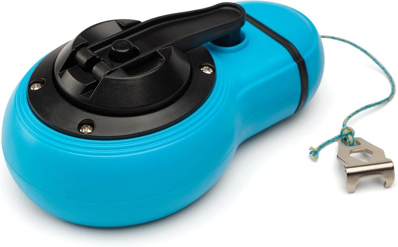 Ox Pro Compact Chalk Reel with Kevlar Reinforced Line - 6 to 1 Gear Ratio with 100 Foot Line - Image 2